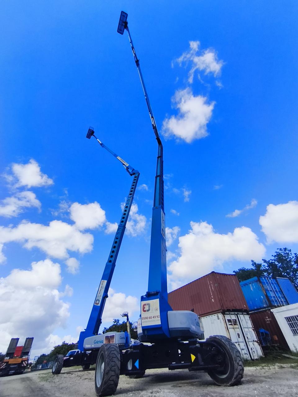 Photo chantier Nacelle Automotrice Articulée Génie 1
