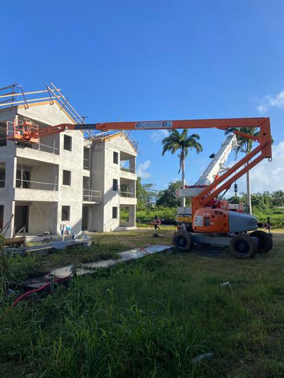 Photo chantier Nacelle Automotrice Articulée JLG 1